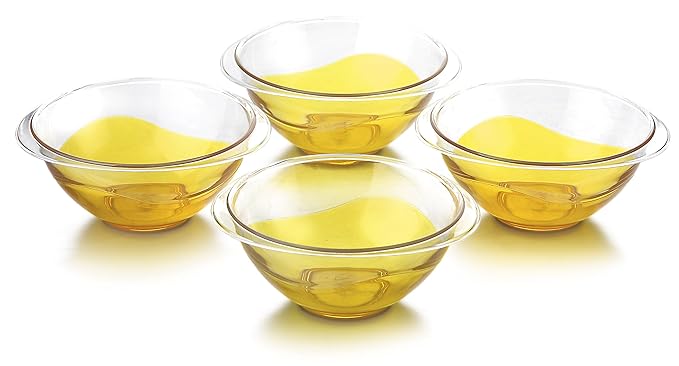 Pinnacle Palila Tritan Casserole Set, 400Ml, 4-Piece, Yellow Pinnacle Palila Tritan Casserole Set, 400Ml, 4-Piece, Yellow